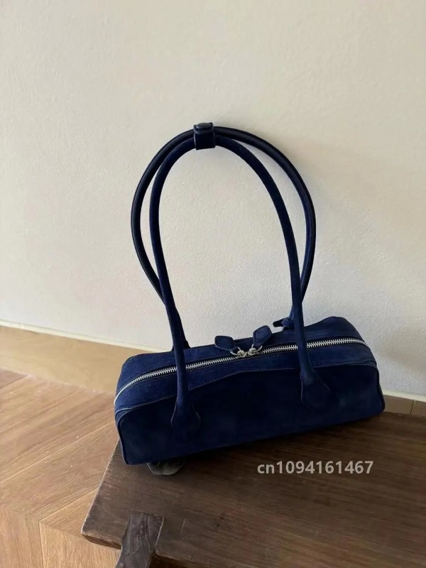 Sac de bowling à bandoulière en cuir cercle Boston, sac fourre-tout coréen|119,69 €|OKKO MODE