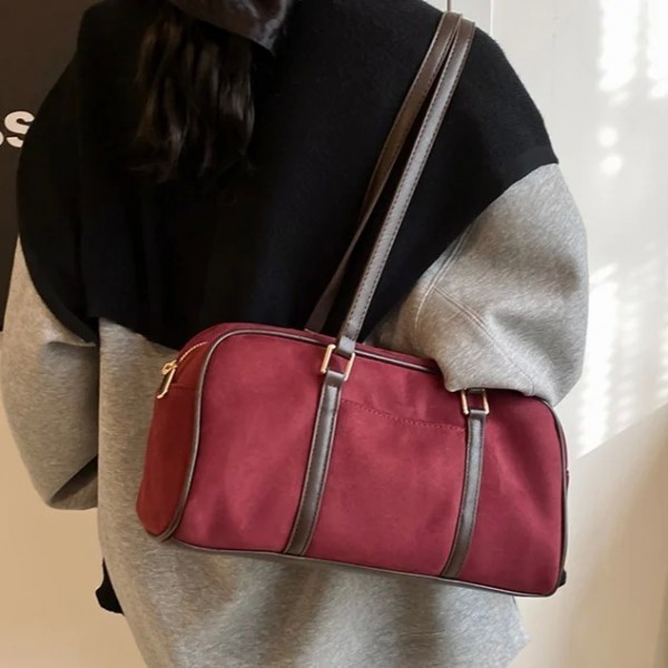 Sac à main vintage Boston de luxe pour femme, fourre-tout haute qualité sous les bras|20,69 €|OKKO MODE