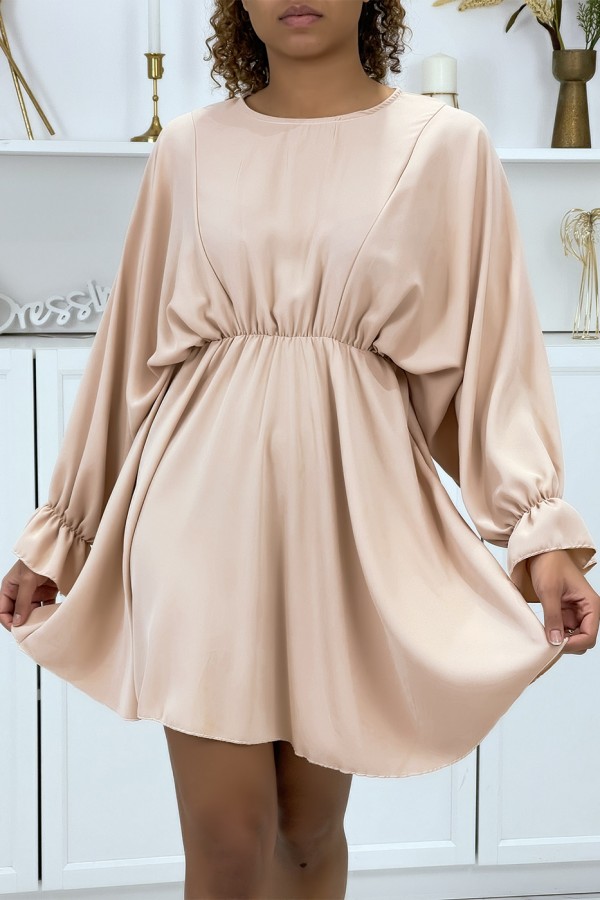 Robe patineuse rose - 4