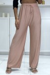 Pantalon palazzo rose tendance et chic - 4