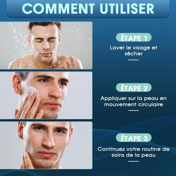 Crème raffermissante instantanée au rétinol pour hommes, avec collagène - crème visage et corps|12,05 €|OKKO MODE