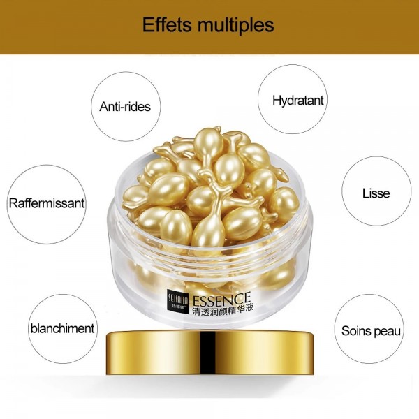 Capsules Anti-rides & Crème Visage Décoloration Whitening Taches Sombres|2,00 €|OKKO MODE