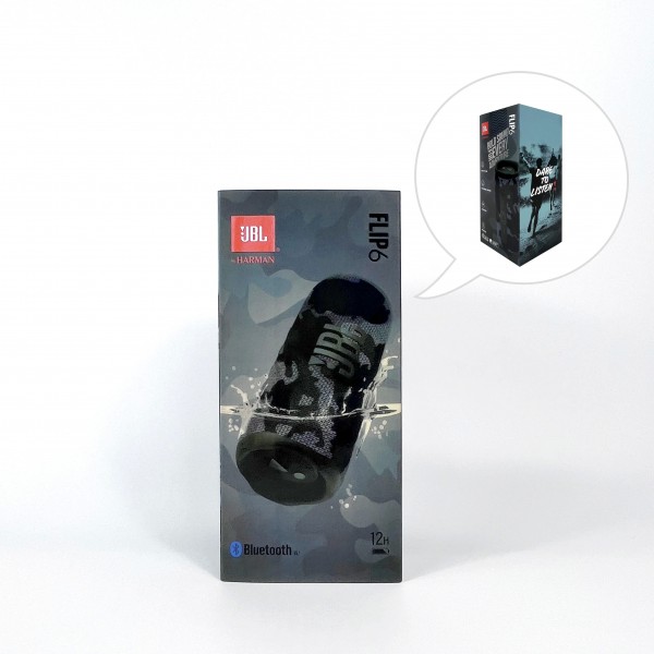 JBL-Haut-parleur FLIP 6 Bluetooth, Portable, Étanche IPX7, Basse Stéréo Extérieure, Piste de Musique, Circulation Indépendante,|48,59 €|OKKO MODE