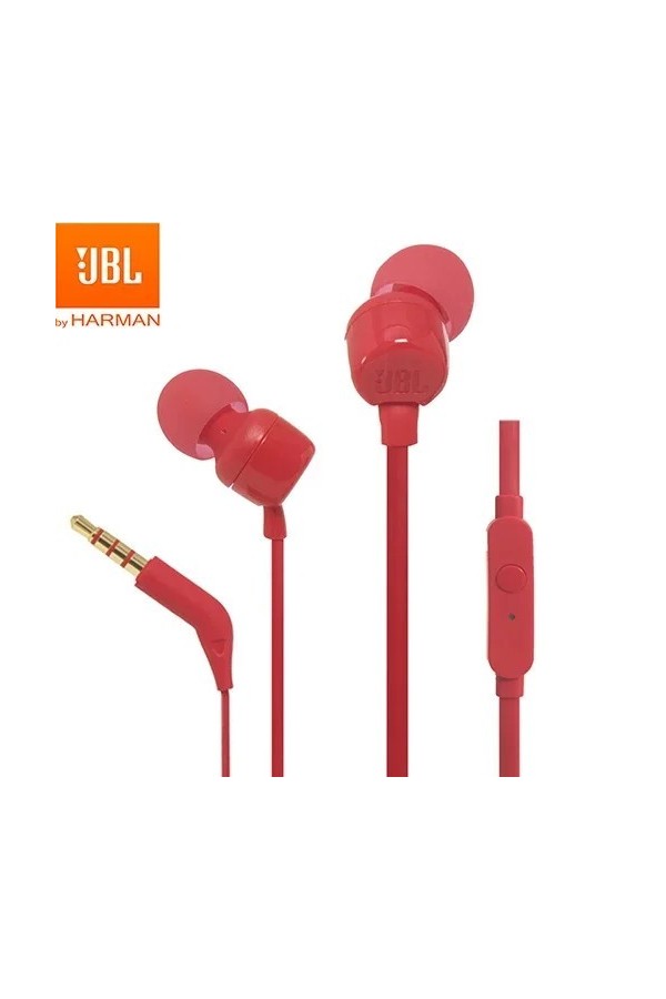 JBL-Écouteurs Intra-Auriculaires Filaires Tune 100 110mm, Oreillettes T110 à Basses Profondes, pour Musique, dehors, Sauna, Tél|14,02 €|OKKO MODE