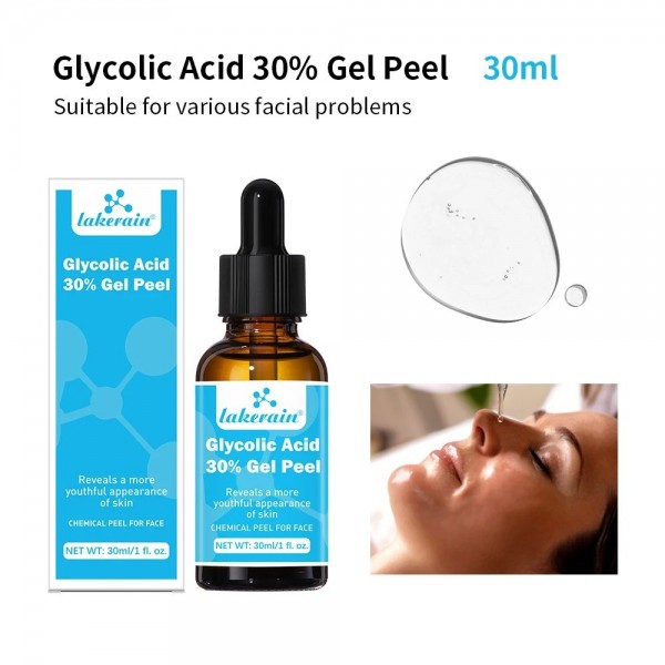 Gel peeling à l'acide glycolique professionnel pour les imperfections d'acné|2,00 €|OKKO MODE