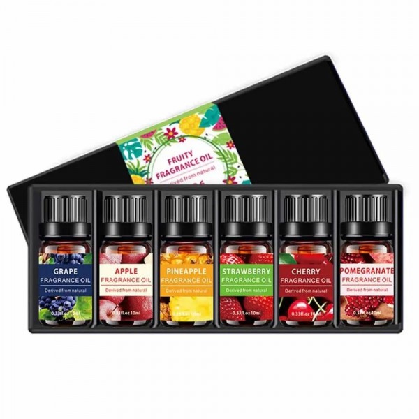 Kit d'huiles essentielles pour aromathérapie, parfums fruités (noël, cerise, ananas...)|13,49 €|OKKO MODE