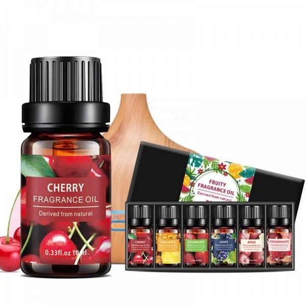 Kit d'huiles essentielles pour aromathérapie, parfums fruités (noël, cerise, ananas...)|13,49 €|OKKO MODE