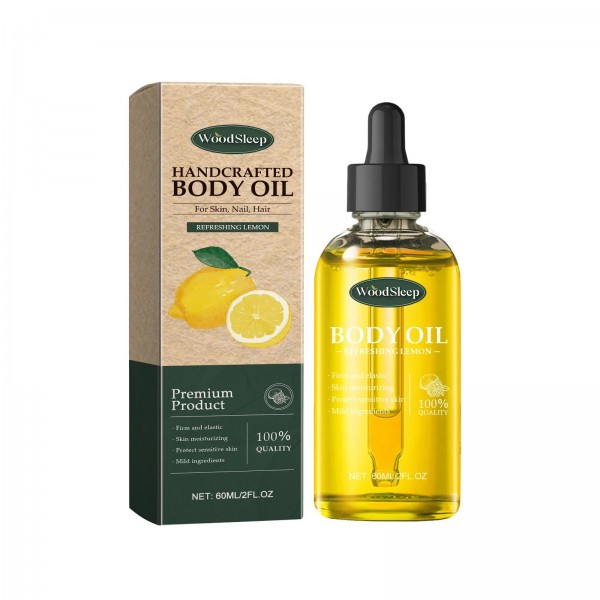 Huile à l'essence de citron pour le corps, hydratant et équilibrant|4,49 €|OKKO MODE