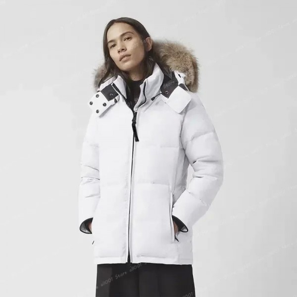 Parka en duvet d'oie imperméable pour femme, manteau coupe-vent style classique|125,99 €|OKKO MODE