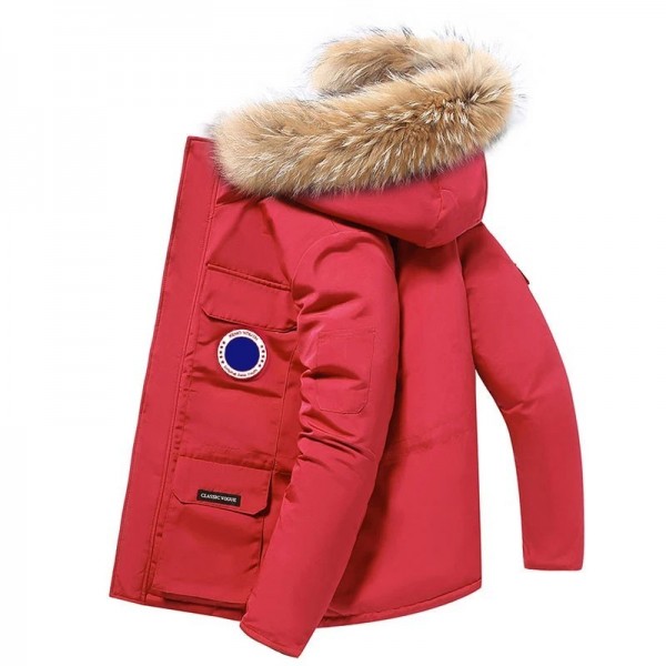 Doudounes à capuche coupe-vent rembourrées, imperméables et chaudes|60,02 €|OKKO MODE