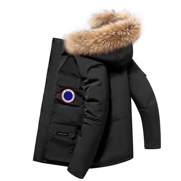 Doudounes à capuche coupe-vent rembourrées, imperméables et chaudes|60,02 €|OKKO MODE