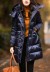 Doudoune mi-longue à capuche pour femme, veste bouffante, manteau d'hiver, vêtements décontractés, à la mode, 2022 | 120,30 $ | OKKO MODE