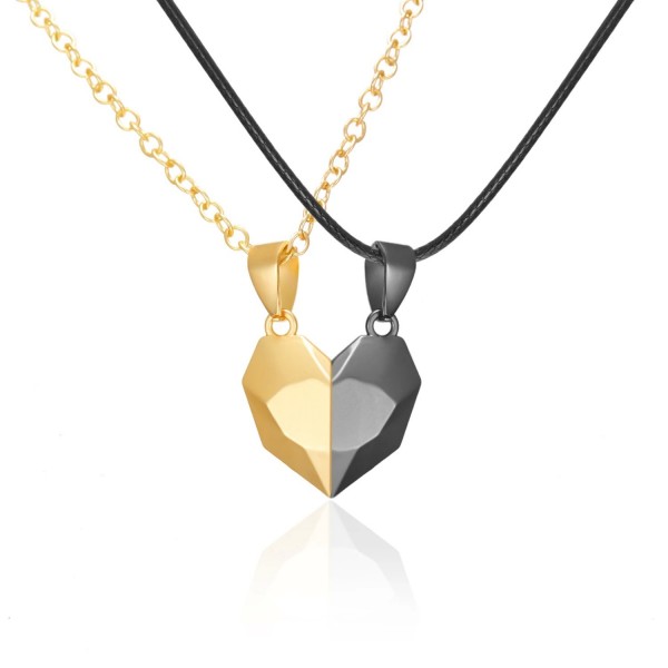 Collier de couple coeur magnétique pour hommes et femmes|2,00 €|OKKO MODE