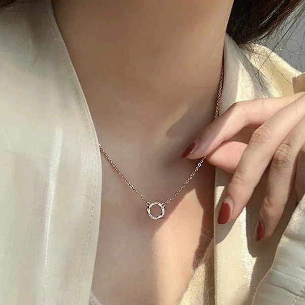 Collier de clavicule torsadé style Instagram, mariage et fête d'anniversaire|2,69 €|OKKO MODE