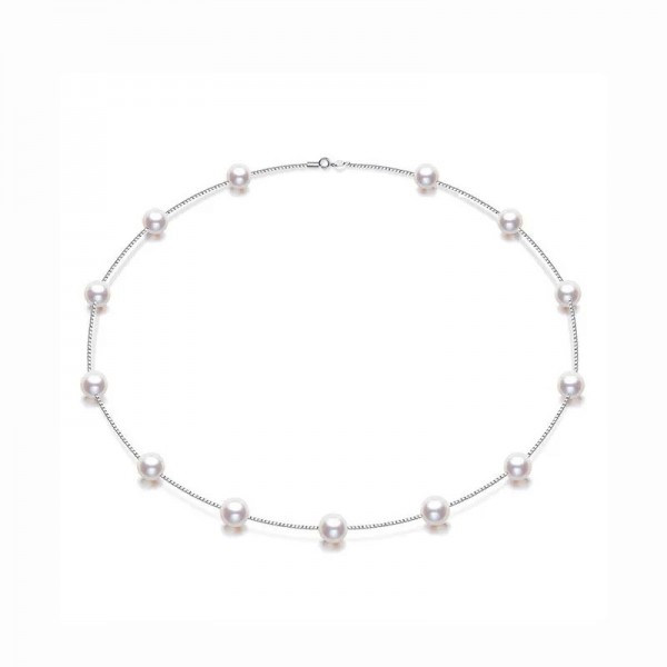 Collier ras du cou en perles pour femme, bijoux simples et classiques 6mm|1,99 €|OKKO MODE