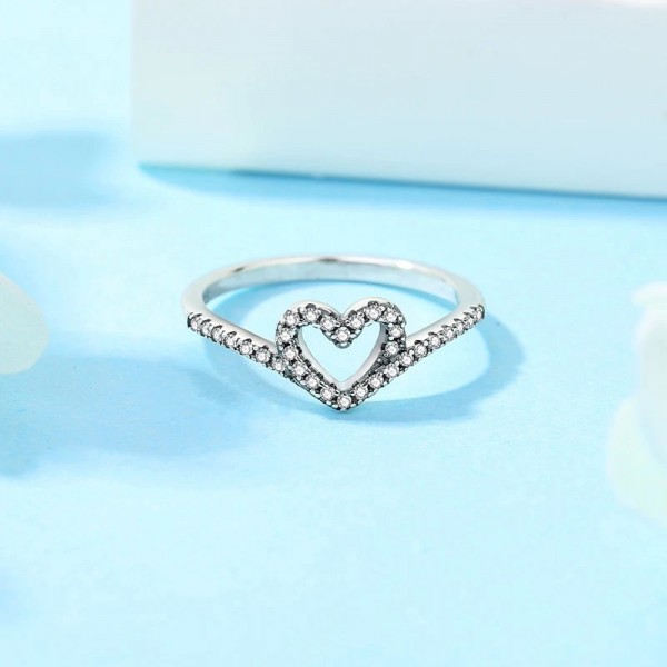 Bagues originales en argent 925 pour femme, coeur d'amour,couronne,trianle,fiançailles,mariage,or rose.|4,49 €|OKKO MODE