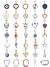 "Fine Me Series Gold Document Tooth Small Hole DIY Bead for Women Jewelry, New" | 3,99 € | OKKO MODE