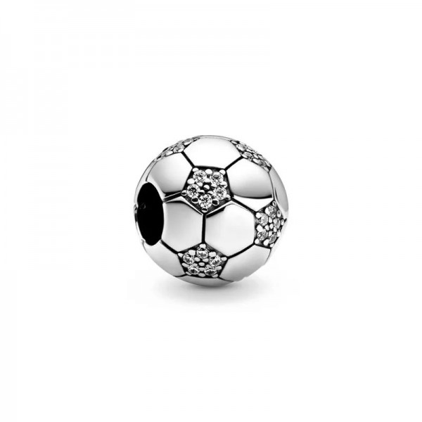 Breloque de mouvement en argent 925 pour bracelet Pandora, pendentif rugby|3,59 €|OKKO MODE