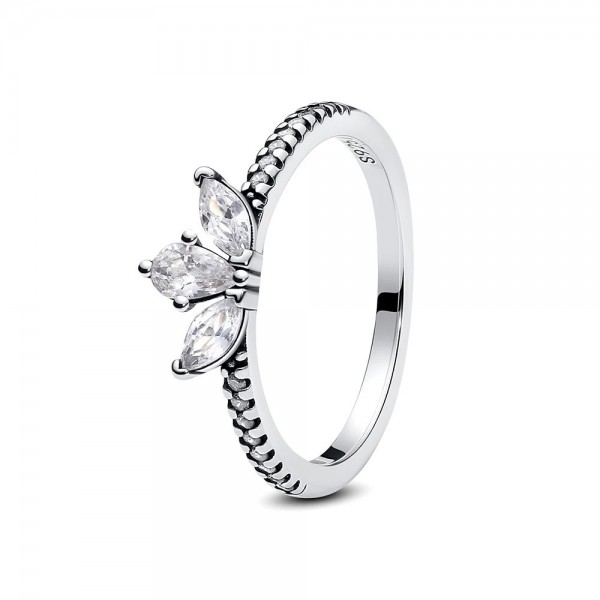 Bagues empilables originales en argent 925 pour femmes, couronne de coeur d'amour|3,59 €|OKKO MODE