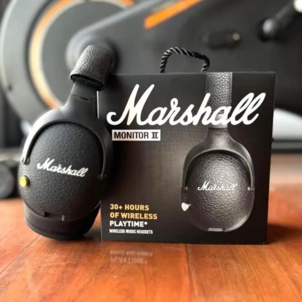 Marshall-Casque Bluetooth sans fil MONITOR II, écouteurs pliables pure-Bass pour jeux et music, casque avec microphone|32,03 €|OKKO MODE