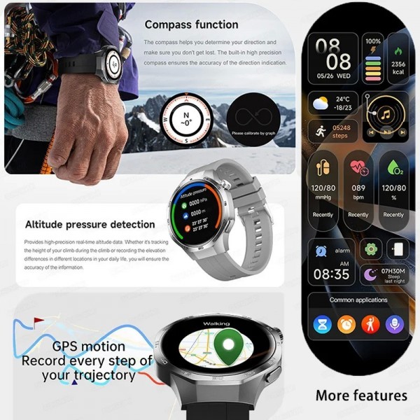 "Huawei GT5 Pro ÜCH - Bracelet Intelligent Sportif pour Hommes et Femmes"|40,49 €|OKKO MODE