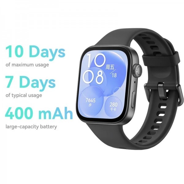 "Montre Connectée Huawei Fit 3 - Design Ultra Fin, Ecran AMOLED 1.82", Fitness Complet"|181,79 €|OKKO MODE