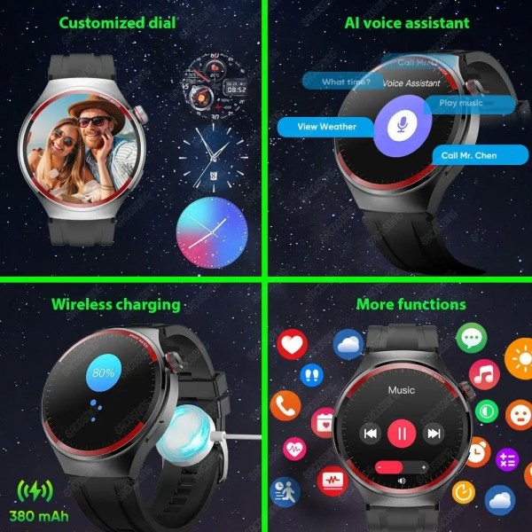 "Montre Huawei GT4 PRO 2024: AMOLED, Pression Artérielle & Appels Bluetooth"|55,79 €|OKKO MODE