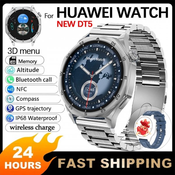 "Montre Intelligente Huawei GT5 Pro, Écran AMOLED 1.48", GPS, Bluetooth"|39,00 €|OKKO MODE