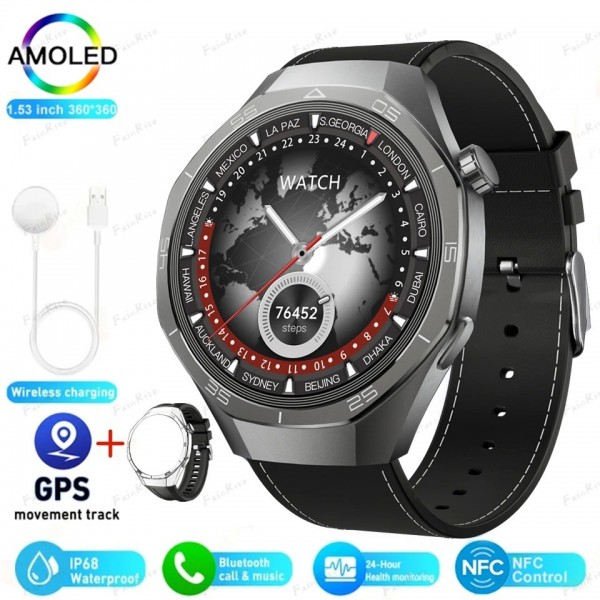 "Montre Connectée Huawei GT5 Pro, GPS & Moniteur d'Activité pour Hommes/Femmes"|33,29 €|OKKO MODE