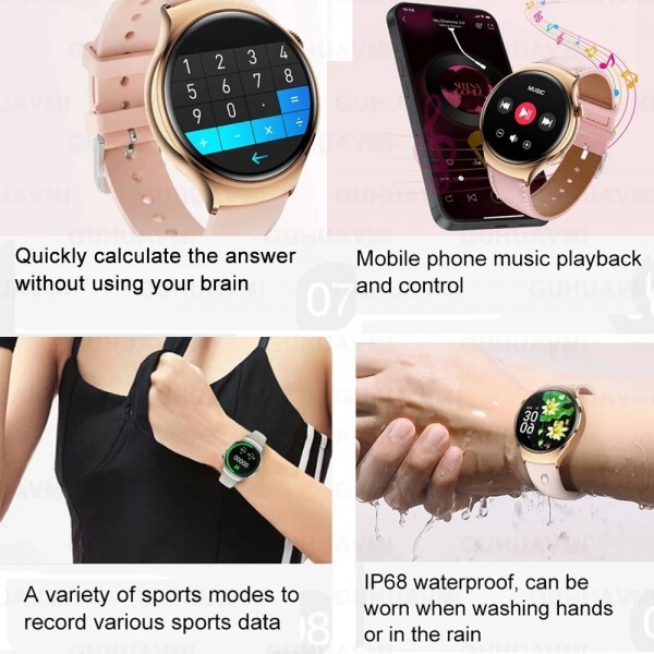 "Montre Intelligente Huawei GT4 Mini pour Femme, GPS et Appel BT"|31,84 €|OKKO MODE