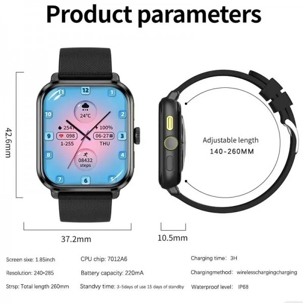 "Montre intelligente Huawei-Xiaomi AMOLED, suivi de santé pour hommes et femmes"|33,17 €|OKKO MODE