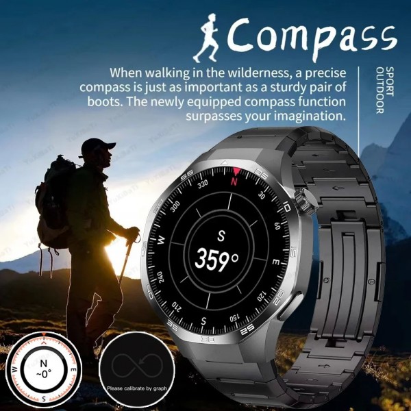 "Montre Connectée Huawei GT5 Pro, Bracelet Titane, Écran Tactile Complet"|24,29 €|OKKO MODE