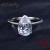 "Exquisite Sterling Silver 925 Women's Water Drop Ring, 3ct - Luxury Jewelry" | $9.74 | OKKO MODE