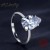 "Exquisite Sterling Silver 925 Women's Water Drop Ring, 3ct - Luxury Jewelry" | $9.74 | OKKO MODE