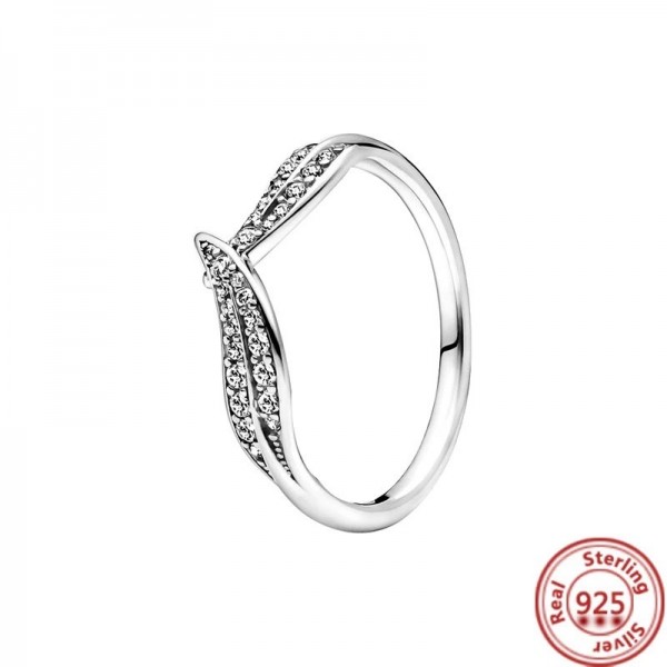 Bague en argent regardé 925 pour femme, Wishbone Coussins, Elevated Moon Angel Wings, Rotterdam Kling Fit, Original Brand Gift, |3,59 €|OKKO MODE