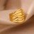 "Geometric Bergamo Stainless Steel Wedding Ring - Punk Jewelry for Men and Women" | €1.79 | OKKO MODE
