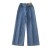 Calça larga para menina, outono - degrade lateral | 10,72 $ | OKKO MODE