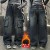 Retro Cargo Jeans for Kids - Wide Leg Girls Streetwear Denim Pants | $18.52 | OKKO MODE