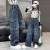 Jean Cargo à Jambes Larges pour Adolescentes, Pantalon en Denim Décontracté | 15,59 $ | OKKO MODE