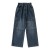 Jean Cargo à Jambes Larges pour Adolescentes, Pantalon en Denim Décontracté | 15,59 $ | OKKO MODE