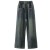 Pantalón Denim Niña - Pierna Ancha | 22,42 $ | OKKO MODE