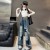 Elastic Wide Leg Denim Pants for Teen Girls with Bow, Literature Star 12 Years | €23.39 | OKKO MODE