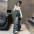 Elastic Wide Leg Denim Pants for Teen Girls with Bow, Literature Star 12 Years | €23.39 | OKKO MODE