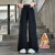 Thermal Warm Jeans with Pockets for Teens, Black and Gray | $27.20 | OKKO MODE