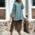 Vestido plisado verde agua con botones - Túnica elegante | 19,80 $ | OKKO MODE