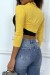 Boléro moulant jaune | 1,14 $ | OKKO MODE