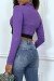 Boléro moulant violet | $1.14 | OKKO MODE