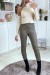 Slim Fit Khaki Pants with Pockets | $11.38 | OKKO MODE