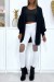 White Leggings with Mesh Knee Detail | €2.10 | OKKO MODE