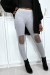 Gray Leggings with Mesh Knee Detail | $2.28 | OKKO MODE